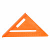 Structo Rafter Angle Square, Orange, 7-In.