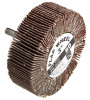 Mounted Flap Wheel, 3 x 1-In. With .25-In. Shank, 60-Grit