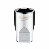Metric 6-Point Shallow Socket, 12 mm, 1/4 In. Drive