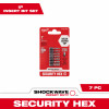 7-Pc. Shockwave Impact Hex Security Insert Bit Set