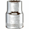 SAE Socket, Shallow, 12-Point, 3/8 In., 3/8 In. Drive
