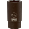 SAE Deep Impact Socket, 6-Point, 3/4 In. Drive, 1-1/4 In.