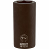 SAE Deep Impact Socket, 6-Point, 3/4 In. Drive, 1-1/8 In.