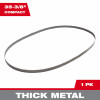 Compact Portable Band Saw Blade, 10 TPI, 35-3/8 x 1/2 In.