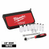 12-Pc. Metric Deep-Well Ratchet & Socket Set, 3/8 In. Drive