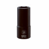 Metric Deep Impact Socket, 6-Point, 3/4 In. Drive, 26mm