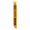 3X3 Double-Sided Reciprocating Saw Blade, Bi-Metal, 6/10 TPI, 6 In. (10 pieces)