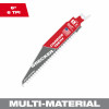 Sawzall Wrecker Reciprocating Saw Blade, Carbide Teeth, 6 TPI, 6 In.