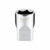 SAE 6-Point Shallow Socket, 9/16 In., 3/8 In. Drive
