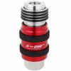 5-In-1 Safety Exhaust Quick-Connect Air Tool Coupler, 1/4 In. FNPT