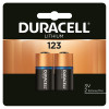Lithium Photo Battery, #123, 3-Volt, 2-Pk.