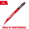 Sawzall Wrecker Reciprocating Saw Blade, Nitrus Carbide Teeth, 6 TPI, 12 In.