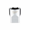 SAE 6-Point Shallow Socket, 11/16 In., 3/8 In. Drive