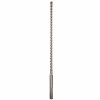 Spline 2-Cutter Rotary Hammer Drill Bit, 1/2 x 16 In.