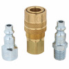 3-Pc. M-Style Air Tool Coupler & Plug Set
