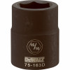 SAE Impact Socket, 6-Point, 3/4 In. Drive, 15/16 In.