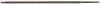 Nicholson High-Carbon Steel Round Chainsaw File, 8 In.