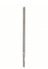 2-Cutter SDS Plus Rotary Hammer Drill Bit, 7/16 x 10 x 12 In., 2-Pk.