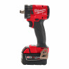 M18 Fuel 18-Volt Compact Cordless Impact Wrench Kit, Friction Ring, Brushless Motor, 1/2 In., (2) Batteries & Charger