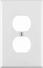 WHT 1GOUTMDWY WALLPLATE