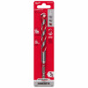 Shockwave Hammer Drill Bit, Impact-Duty Carbide, 4 x 6 x 1/2 In.