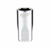 SAE 6-Point Shallow Socket, 11/32 In., 1/4 In. Drive