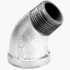 45-Degree Galvanized Pipe Street Elbow, 3/4 In.