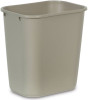 Wastebasket, Commercial Grade, 28-1/8 Qt.