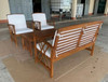 4PC BRN WD OutDR Set