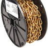 #3 Brass Coil Chain, 50 Ft.
