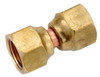 Brass Flare Connector, Lead Free, 1/2 In. Swivel