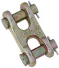 Double Clevis Link, Yellow Chromate, 3/8 In.