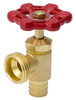 Boiler Drain Valve, Brass, Pex Connection, 1/2 In.