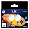 Decorative LED Light Bulbs, Candelabra Base, Soft White, Frosted, Dimmable, 350 Lumens, 4.5 Watt, 2-Pk.