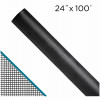 Clear Advantage Charcoal Fiberglass Invisible Window Screen, 24 In. x 100 Ft.