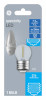 LED Night Light Bulbs, Medium Base, Clear, 1 Watt