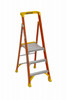 Werner 9 Ft. Reach Fiberglass Podium Ladder with 300 Lb. Load Capacity Type IA Ladder Rating