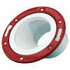 Schedule 40 DWV PVC Cleanout Body, Spigot x FIP, 4 x 3 In.