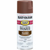 Stops Rust Rusty Metal Primer Spray, Flat, 12-oz.