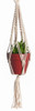 Mini Plant Hanger Cord, Zigzag Pattern, Cotton, 17 In. (12 pieces)