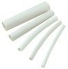 Heat Shrink Tubing, 3/8-3/16 x 4-In., White