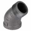 1-1/2 In. Black Pipe 45 Degree Street Elbow