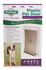 Pet Door, White Plastic, Large