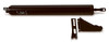 Screen & Storm Door Closer, Adjustable, Satin Black
