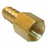 1/4 In. FPT x 1/4 In. Brass Hose Barb Adapter .