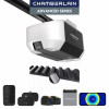 Chamberlain 3/4 HP Belt Drive Smart Garage Door Opener with Fixed Camera, Battery Backup, 2-Bulb Lighting, and myQ Connectivity