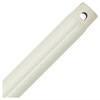 Ceiling Fan Down Rod, White, 12 x 3/4 In.
