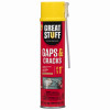 Gaps & Cracks Foam Sealant, Minimal Expanding, 20-oz.