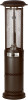 Radiant Patio Heater, Matte Black, 40,000 BTU