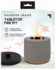 Tabletop Personal Fire Pit, Uses Isopropal Alcohol